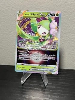 Pokemon Hisuian Lilligant VSTAR 018/189 Astral Radiance Ultra Rare Holo 260 HP - Image 2