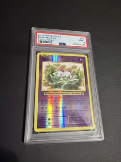 2016 Pokemon Xy Mew Reverse Holo Reverse Foil Evolutions #53 Psa 9 Mint - Image 1