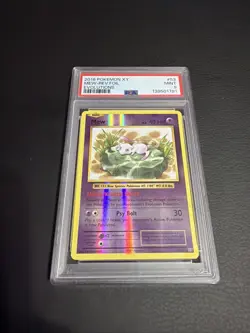 2016 Pokemon Xy Mew Reverse Holo Reverse Foil Evolutions #53 Psa 9 Mint - Image 2