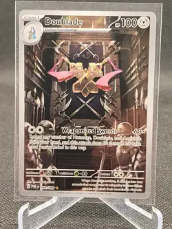 2026 Pokemon - DOUBLADE - IR Illustration Rare - PERFECT ORDER - 098/088 - Image 1