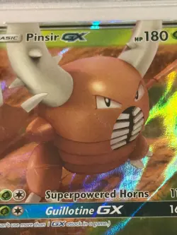 2019 Pinsir GX Pokemon Hidden Fates Sun Moon Graded PSA 10 6/68 - Image 2