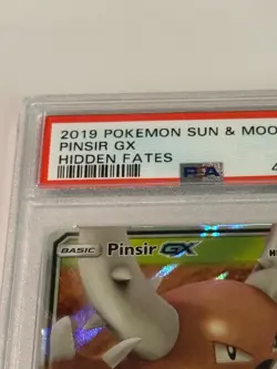 2019 Pinsir GX Pokemon Hidden Fates Sun Moon Graded PSA 10 6/68 - Image 3