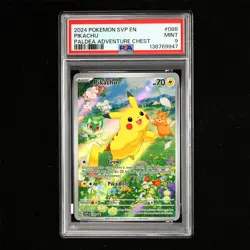 PSA 9 MINT 2024 Pokemon ENG Pikachu G SVP EN 088 Promo - Image 2