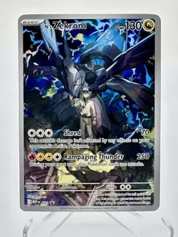 N's Zekrom Promo Holo - Ascended Heroes ETB MEP031 - NM✨- Pokemon TCG - Image 2