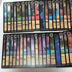 Disney Lorcana TCG Cold Foil Card Lot Of 40 - Image 2