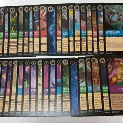 Disney Lorcana TCG Cold Foil Card Lot Of 40 - Image 3