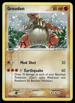 *FRI NIGHT* Groudon 102/101 Hidden Legends Secret Rare - Image 1