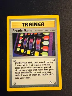 Pokemon Vintage Arcade Game (Goldenrod Game Corner) 83/111 Neo Genesis Regular - Image 1