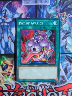 Yu-Gi-Oh x3 Pot of Avarice SR10 - EN031 1st Edition NM - Image 2