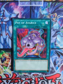 Yu-Gi-Oh x3 Pot of Avarice SR10 - EN031 1st Edition NM - Image 4
