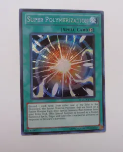 Super Polymerization LCGX-EN101 (Secret Rare, Unlimited, Lightly Played / LP) - Image 1