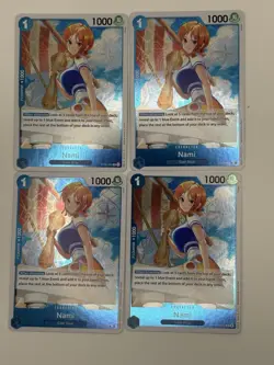 Nami X4 Playset - OP09-050 - Emperors in the New World - One Piece TCG - Image 1