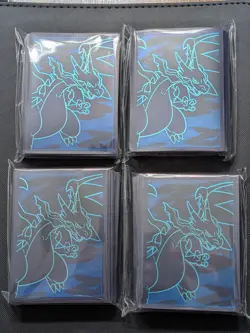 Pokemon TCG Phantasmal Flames Card Sleeves 65 Count - LOT OF 4 - Image 1