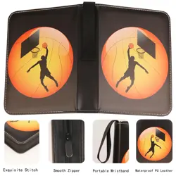 Basketball Card Binder with 50 Removable Sleeves, Trading Card Holder Fits 40... - Image 2
