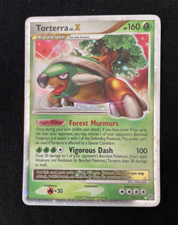 Torterra LV.X 122/130 Diamond & Pearl Ultra Rare Holo Pokemon Card - Image 1