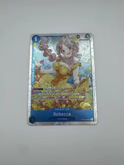 Bandai One Piece CCG Rebecca Dressrosa SR Foil Card OP15-053 - Image 1