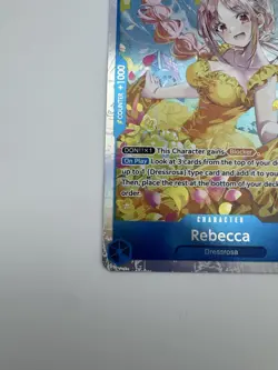 Bandai One Piece CCG Rebecca Dressrosa SR Foil Card OP15-053 - Image 4