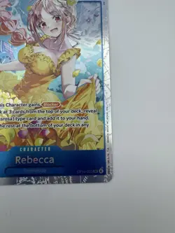 Bandai One Piece CCG Rebecca Dressrosa SR Foil Card OP15-053 - Image 5