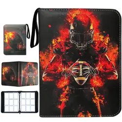 Football Card Binder with Sleeves,900 Pockets Football Card Holder Protectors... - Image 1