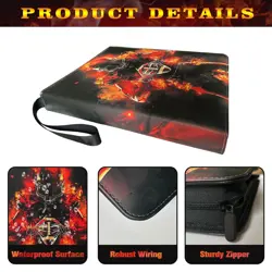 Football Card Binder with Sleeves,900 Pockets Football Card Holder Protectors... - Image 3