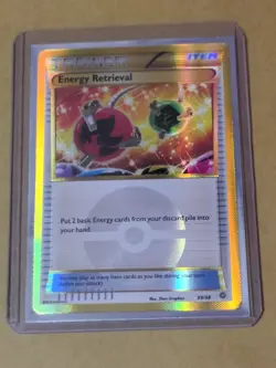 Pokemon Energy Retrieval 99/98 XY Ancient Origins Holo Card - Image 1
