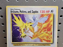 Oversized Pokemon TCG Articuno, Moltres, and Zapdos Jumbo Card (LP) Excellent - Image 2