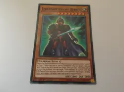 Konami Yu-Gi-Oh! "LEGENDARY KNIGHT HERMOS" #Light 1st Edition Card - Image 1