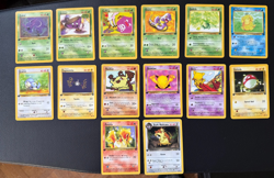 14 Mixed lot of 1st Edition Pokemon Card Collection LP/NM Condition - Image 1