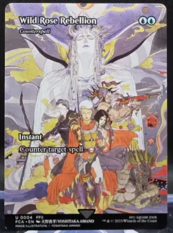 Wild Rose Rebellion (Counterspell) #4 Final Fantasy Regular Unc *Buy 2 Get 1 - Image 1