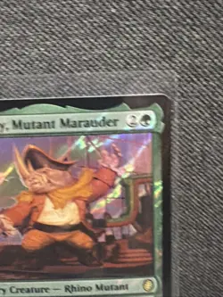 Rocksteady, Mutant Marauder (Surge Foil) Commander: Teenage Mutant Ninja Turtles - Image 3