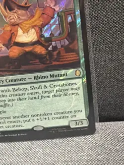 Rocksteady, Mutant Marauder (Surge Foil) Commander: Teenage Mutant Ninja Turtles - Image 4