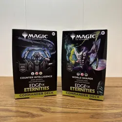 MTG Magic The Gathering Edge of Eternities BOTH Commander Decks SEALED! - Image 1