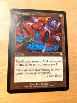 MTG Phyrexian Altar Invasion English LP No.2 - Image 1