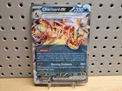 Pokemon TCG Charizard EX Jumbo Lenticular Promo Card (NM) Box Set Exclusive - Image 1