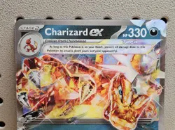 Pokemon TCG Charizard EX Jumbo Lenticular Promo Card (NM) Box Set Exclusive - Image 2