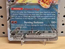 Pokemon TCG Charizard EX Jumbo Lenticular Promo Card (NM) Box Set Exclusive - Image 3