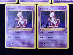 5x LOT 2016 Pokemon Non Holo Rare XY Evolutions Mewtwo #51/108 NM M - Image 4