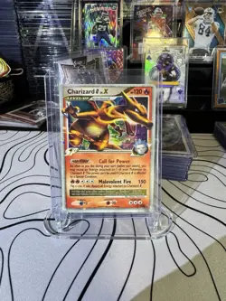 Pokemon TCG Charizard G LV.X DP45 Holo Rare Diamond and Pearl Promo LP / MP - Image 1