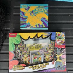Pokemon Ascended Heroes Elite Trainer Box & Mega Lucario Poster Collection - Image 1