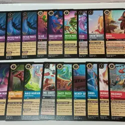 Disney Lorcana TCG Super Rare Card Lot Of 22 NM/LP - Image 3