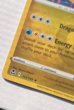 Dragonite 131/195 Gamestop Stamped Holo Promo Silver Tempest Pokemon Unsealed - Image 4