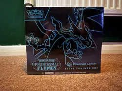 Pokemon TCG Phantasmal Flames | Pokemon Center ETB | New & Sealed - Image 1