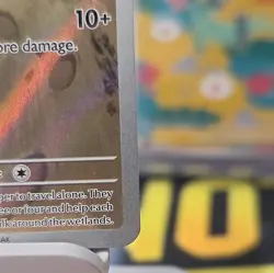 Pokemon TCG: Paldean Wooper 102/094 Me02: Phantasmal Flames Illustration Rare - Image 5