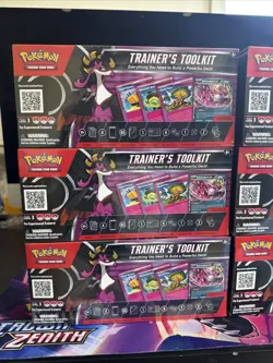 Pokemon TCG Fezandipiti EX Trainers Tool Kit Factory Sealed Lot Of 6 - Image 2