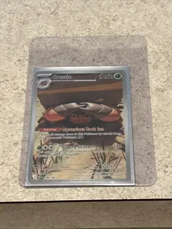 Crustle 186/182 Sv10: Destined Rivals Holo NM Pokemon - Image 1
