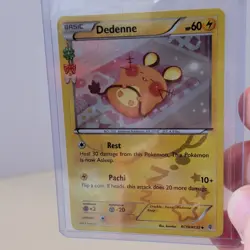 Pokemon Dedenne RC10/RC32 Generations Radiant Collection Holo Basic HP60 2016 - Image 1