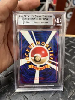 1996 Pokemon Japanese Base Set Blastoise #9 BGS 8.5 NM-MINT+ Vintage PSA CGC - Image 2