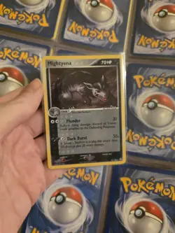 Pokemon TCG Mightyena 18/108 Ex Power Keepers Holo Rare * 2007 - Image 1