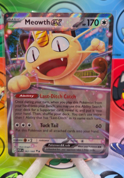 Pokemon TCG Perfect Order Mega Meowth EX 62/88 - Image 1
