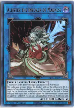 Yugioh - Aleister the Invoker of Madness GEIM-EN053 1st Edition - Genesis Impact - Image 1